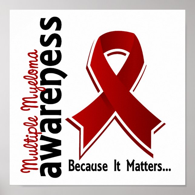 Multiple Myeloma Awareness 5 Poster (Front)