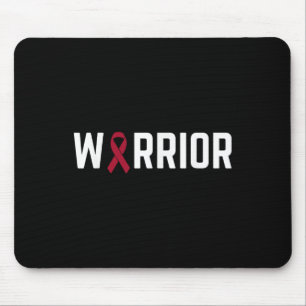 Multiple Myeloma Awareness Burgundy Ribbon Family Mouse Pad