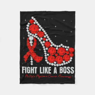 Multiple Myeloma Awareness Fight Blood Cancer Like Fleece Blanket