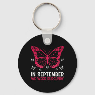 Multiple Myeloma Awareness In September We Wear Bu Key Ring