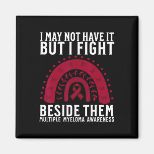Multiple Myeloma Awareness Support Blood Cancer Aw Magnet