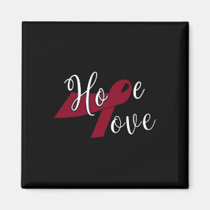 Multiple Myeloma Cancer Awareness Month Warrior Su Magnet