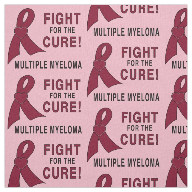 Multiple Myeloma Fight for the Cure Fabric (Swatch)