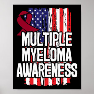 Multiple Myeloma Gift - Blood Cancer Awareness Poster