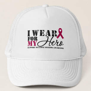 Multiple Myeloma Hero Ribbon Trucker Hat