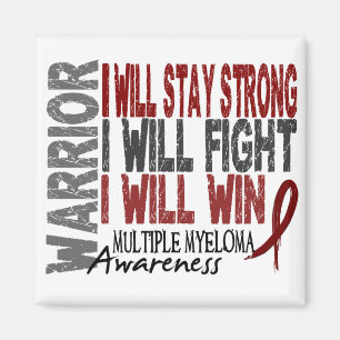 Multiple Myeloma Warrior Magnet