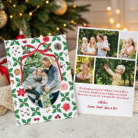 Multiple Photo Heirloom Holly Florals and Greenery
