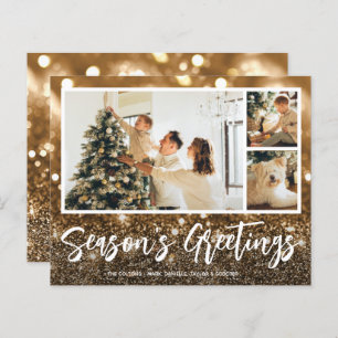Multiple Photo Season's Greetings Budget Cards