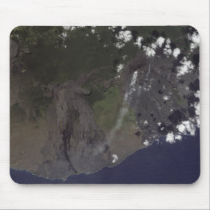 Multiple plumes blow towards the south-southwest mouse pad