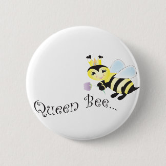 (multiple products selected )Queen Bee 6 Cm Round Badge