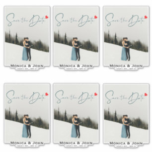 Multiple Save the Date Photo Personalised