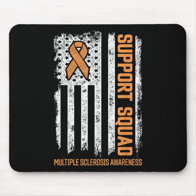 Multiple Sclerosi Support Squad Multiple Sclerosis Mouse Pad (Front)