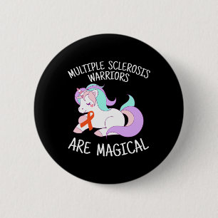 Multiple Sclerosis Awareness 6 Cm Round Badge