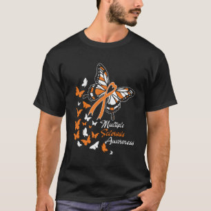 Multiple Sclerosis Awareness Butterflies Gift T-Sh T-Shirt