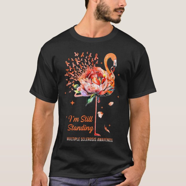 Multiple Sclerosis Awareness, I’m Still Standing M T-Shirt (Front)