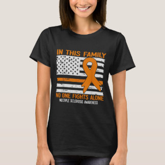 Multiple Sclerosis Awareness Men Women Ms T-Shirt