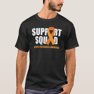 Multiple Sclerosis Awareness Month Orange Ribbon a T-Shirt