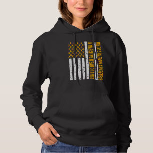Multiple Sclerosis Awareness  Ms Orange Ribbon Us  Hoodie