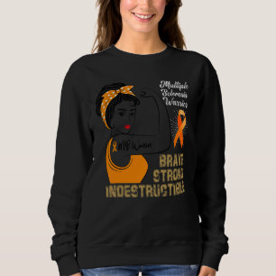 Multiple Sclerosis Awareness Multiple Sclerosis Wa Sweatshirt