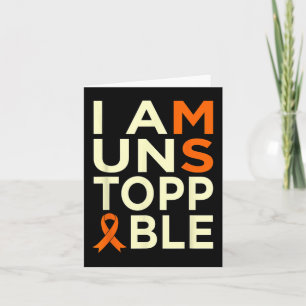 Multiple Sclerosis Awareness Support Graphic Card