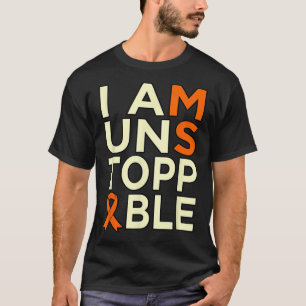 Multiple Sclerosis Awareness Support Graphic  T-Shirt