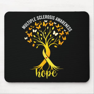 Multiple sclerosis awareness tree hope ms survivor mouse pad
