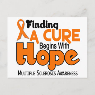 Multiple Sclerosis MS HOPE 5 Postcard