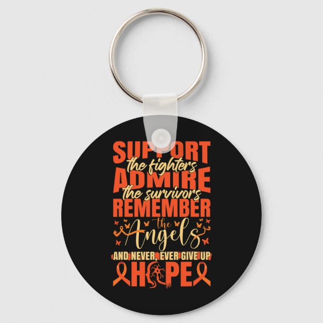 Multiple Sclerosis Ms  Key Ring (Front)