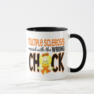 Multiple Sclerosis MS Messed With The Wrong Chick Mug