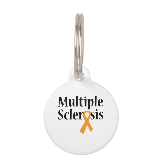 Multiple Sclerosis Pet Tag (Front)