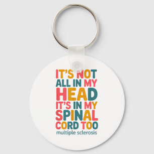 Multiple Sclerosis Quote For Ms Sclerosis Awarenes Key Ring