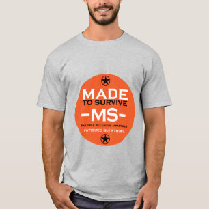 multiple sclerosis Survivor Support Awareness T-Shirt