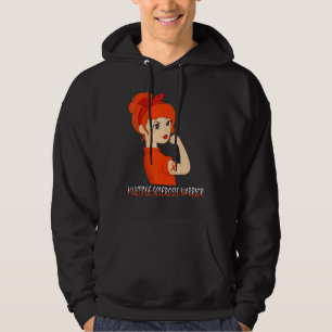 Multiple Sclerosis Warrior Awareness Women Support Hoodie