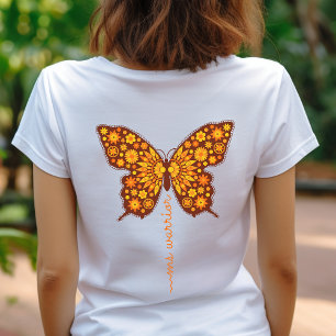 Multiple Sclerosis warrior shirt, orange ribbon Tri-Blend Shirt