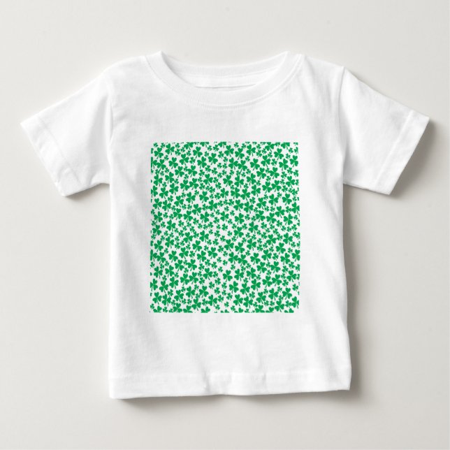 Multiple Shamrocks Baby T-Shirt (Front)