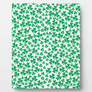 Multiple Shamrocks Plaque