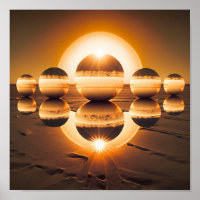 Multiple suns aligned