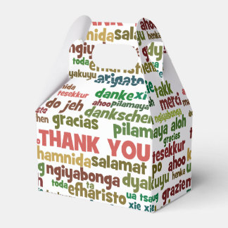 Multiple Ways to Say Thank You in Many Languages Favour Box