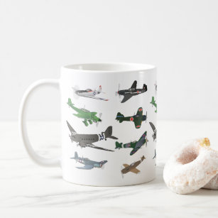 Multiple WW2 Airplanes Coffee Mug