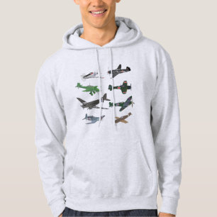 Multiple WW2 Airplanes Hoodie