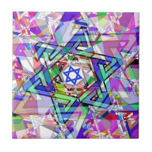 Multiplicity of the Star of David Ceramic Tile