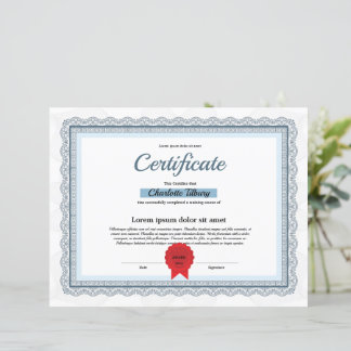 Multipurpose Certificate Template
