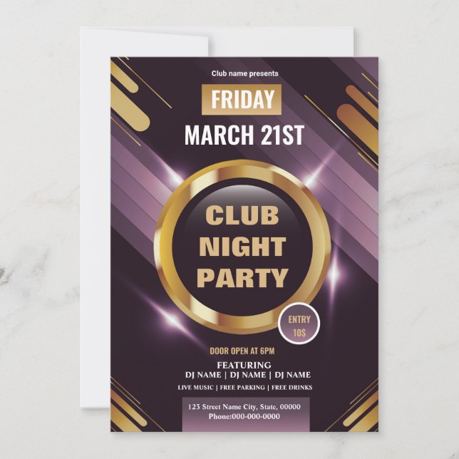 Multipurpose Party Flyer Template (Front)