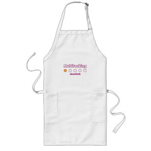 Multitasking Since Birth Working Mom  Long Apron