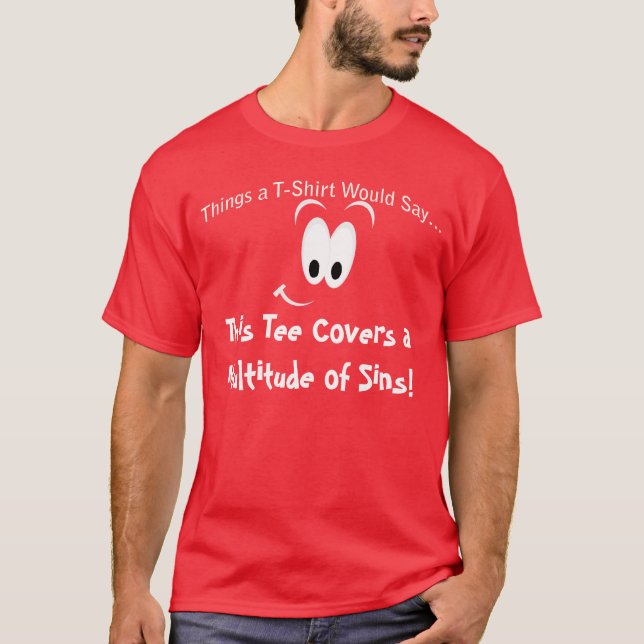 Multitude of Sins Dark T-Shirt (Front)