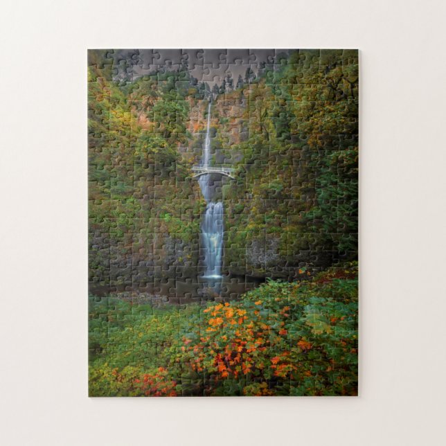 Multnomah Falls | Columbia River Gorge, Oregon Jigsaw Puzzle (Vertical)