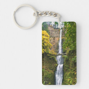Multnomah Falls, Columbia River Gorge, Oregon Key Ring