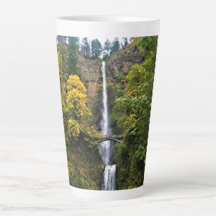 Multnomah Falls, Columbia River Gorge, Oregon Latte Mug