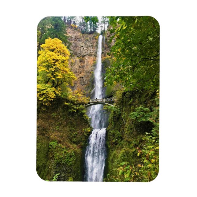 Multnomah Falls, Columbia River Gorge, Oregon Magnet (Vertical)