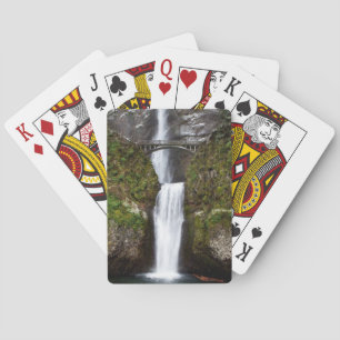 Multnomah Falls in the Columbia Gorge Playing Cards